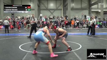 160 lbs Cons. Round 3 - Quintin Trevino, Russell WC vs Colton Elmore, Wellington