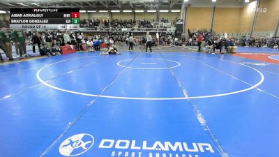 144 lbs Round Of 16 - Aibar Aitkaliuly, Newton North vs Braylon Gonzalez, Xavier