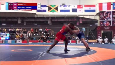 87 kg Quarterfinal - Johan Batista, DOM vs Ariel Alfonso, HON