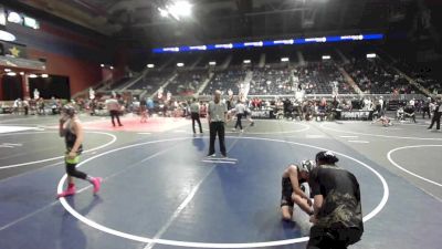100 lbs Final - Ezra Mckague, Independent vs Nathaniel Candelaria, Bear Creek Jr. Wrestling