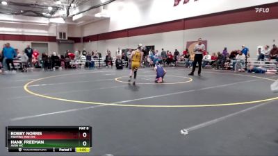 71-76 lbs Semifinal - Robby Norris, Fighting Irish WC vs Hank Freeman, Avon WC