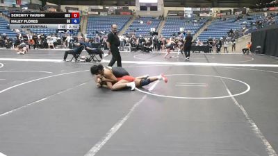 160 lbs Quarterfinal - Haley Flores, Ottawa University vs Serenity Vaughn, Murray State