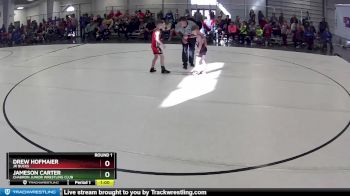 27 lbs Quarterfinal - Jameson Carter, Chadron Junior Wrestling Club vs Drew Hofmaier, Jr Bucks