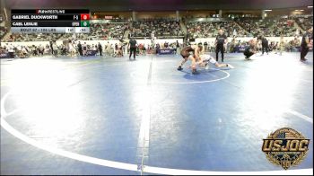 106 lbs Consi Of 16 #2 - Gabriel Duckworth, F-5 Grappling vs Cael Leslie, Open Mats