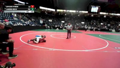 80 lbs Cons. Round 2 - Landen Beck, PWCA vs Jaycob Hyman, ELR1