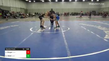 175 lbs Quarterfinal - Jason Singer, East Coast Bandits vs Dalton Reed, Team Aggression