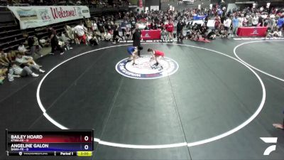 105 lbs Round 3 (16 Team) - Bailey Hoard, KTWA-FR vs Angeline Galon, BAWA-FR