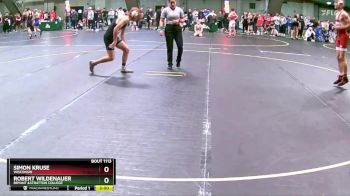 141 lbs Cons. Round 2 - Simon Kruse, Wisconsin vs Robert Wildenauer, Bryant &Stratton College