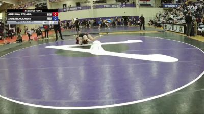 145 lbs Champ. Round 1 - Adriana Azuara, McMurry vs Jade Blackhart, Fort Hays State