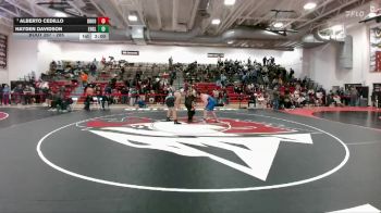 285 lbs Champ. Round 2 - Alberto Cedillo, Broomfield vs Hayden Davidson, Englewood