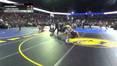 157 lbs Round Of 64 - Lucas Pannell, Los Gatos (CC) vs Chris Creason, El Diamante (CS)