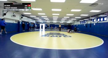 160 lbs Round Of 64 - Jr Cruz, Clovis North vs Bailey Holman, Poway