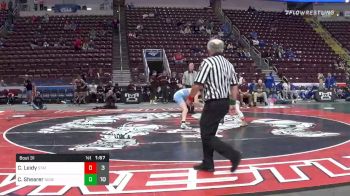 138 lbs Prelims - Clayton Leidy, State College Area Hs vs Chanz Shearer, Seneca Valley Hs