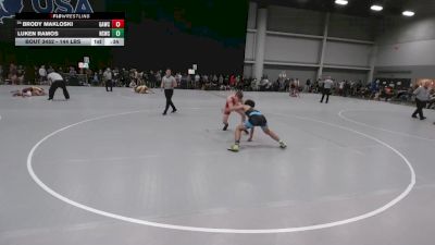 144 lbs Cons. Sub-rd Of 32 - Luken Ramos, NJ Scorpions Wrestling School - LLC vs Brody Makloski, GRIT Athletics Wrestling Club