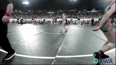 115 lbs Round Of 16 - Laynie Townley, Lone Grove Takedown Club vs Kaydance Williams, Locust Grove Youth Wrestling