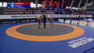 53 kg Qualif. - Yu Sakamoto, Japan vs Ellen Inger Kristina Oestman, Sweden