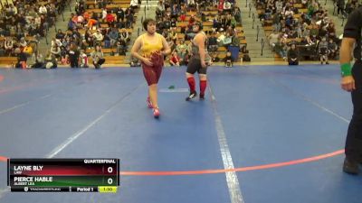 Quarterfinal - Pierce Hable, Albert Lea vs Layne Bly, LAW