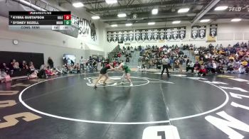 135 lbs Cons. Semi - Sydney Rozell, Moorcroft vs Kyera Gustafson, Hulett