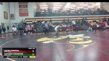 170 lbs Quarterfinal - Julian Sandoval, White River vs Matthew Chichester, Bremerton