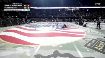 Cons. Round 2 - Bentley Klinkhammer, West Central vs Carter Nelson, Huron