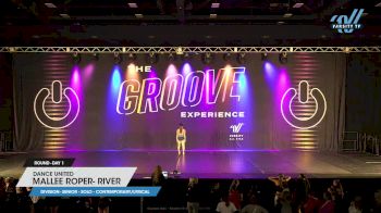 Dance United - Mallee Roper- River [2023 Senior - Solo - Contemporary/Lyrical Day 1] 2023 GROOVE Dance Grand Nationals