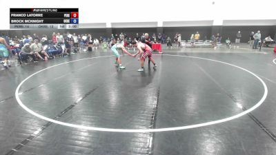 190 lbs Franco Latorre, Pennsylvania Red vs Brock McKnight, Oklahoma Red