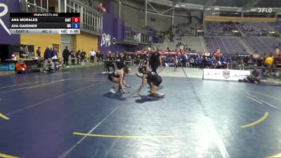 110 lbs Quarters & 1st Wb (16 Team) - Ava Gardner, Wartburg vs Ana Morales, Eastern