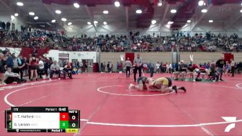 170 lbs Champ. Round 1 - Tyler Halford, Contenders WA vs Griffan Larson, Avon