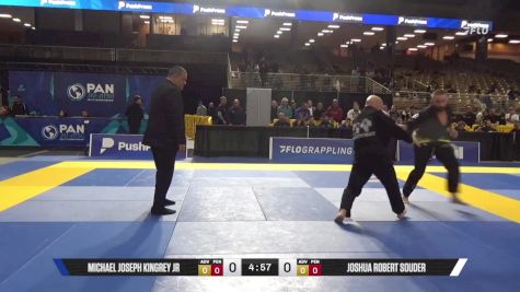 Joshua Robert Souder vs Michael Joseph Kingrey Jr 2025 Pan Jiu Jitsu IBJJF Championship