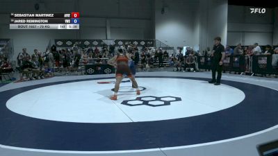 79 kg Champ. Rd Of 64 - Sebastian Martinez, Air Force Regional Training Center vs Jared Remington, Vici Wrestling Club
