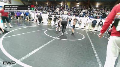 58 lbs Consi Of 8 #2 - Mac Daugherty, Victory Youth Wrestling vs Brian Smith, Sperry Wrestling Club