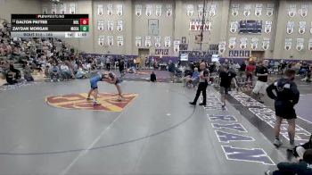 165 lbs Champ. Round 3 - Dalton Pattee, Nolensville vs Zaydan Morgan, McCallie