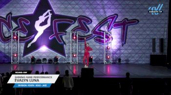 Shining Fame Performance - Evalyn Luna [2025 Youth - Solo - Jazz Day] 2025 DanceFest Grand Nationals