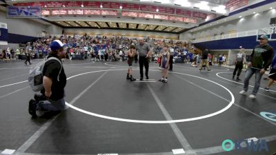 76 lbs Rr Rnd 3 - Colin Clark, Newcastle Youth Wrestling vs Lucas Orndoff, Ponca City Wildcat Wrestling