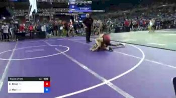 132 lbs Round Of 128 - Kadence Roop, Oklahoma vs Jackson Marr, Minnesota