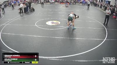 5A 132 lbs Quarterfinal - Kolin Kunkle, Dutch Fork vs Graham Howell, Stratford