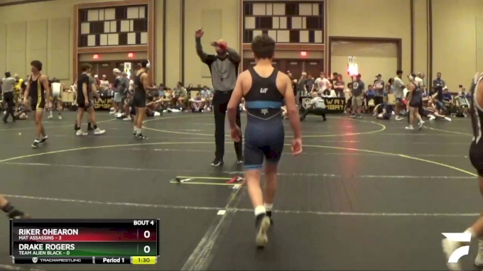 117 lbs Round 2 (6 Team) - Riker Ohearon, Mat Assassins vs Drake Rogers ...