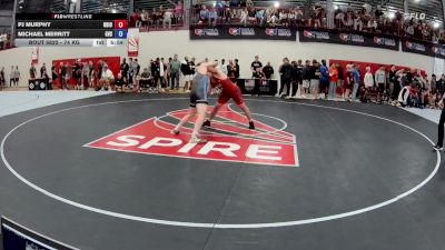 74 kg Cons. Round 4 - PJ Murphy, Ohio vs Michael Merritt, Grand Valley State