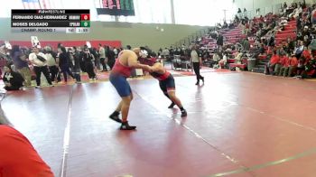 215 lbs Champ. Round 1 - Fernando Diaz-Hernandez, Harmony Innovation vs Moses Delgado, El Paso Bel Air