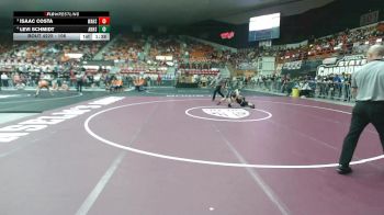 106 lbs Semifinal - Isaac Costa, Wamego HS vs Levi Schmidt, Andale HS