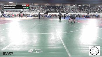 Quarterfinal - Kevin LINVILLE Jr, Skiatook Youth Wrestling vs Edmond Evans, Husky Wrestling Club