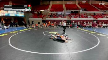 132 lbs Round 5 - 1st, 3rd, 5th, And 7th - Luke Webb, Rockwall vs Jaden Lee, Houston Clear Lake