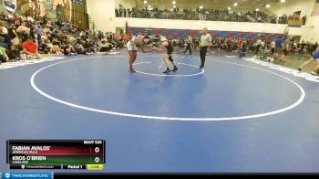 145 lbs 3rd Place Match - Fabian Avalos`, American Falls vs Kros O`Brien, Lakeland
