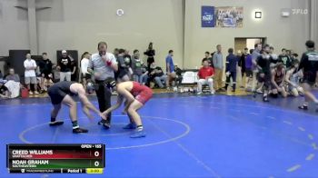 165 lbs Cons. Round 1 - Noah Graham, Southeastern vs Creed Williams, Unattached