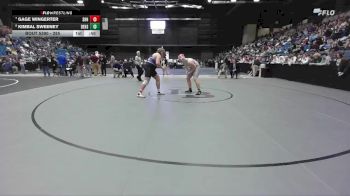 285 lbs 3rd Place Match - Gage Wingerter, Spring Hill HS vs Kimbal Sweeney, DeSoto HS