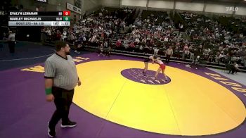 6A 135 lbs Semifinal - Marley Michaelis, Westlake vs Evalyn Lenahan, Mountain Ridge