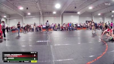 108 lbs Quarterfinal - Bo Jorges, C2X vs Daniel McDermott, NC Wrestling Factory