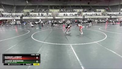 103 lbs Cons. Semi - Zander Baehnman, Wrestling Factory vs Gunnar Lambert, Princeton Wrestling Club