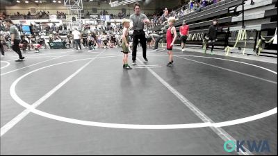 61 lbs Consi Of 8 #1 - Tom Trimble, CCYO vs TeeJay Henry, Comanche Takedown Club