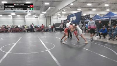 150 lbs Round 4 (10 Team) - Cole Genua, Maryland Mallets vs Darrien Francisquini, Savage WA Black